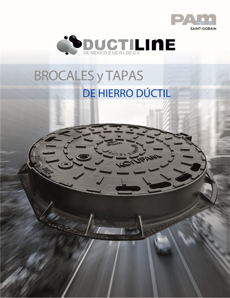 Portada: Folleto de brocales y tapas